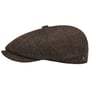 Boné Plano Carlsen Wool Herringbone by Lierys castanho
