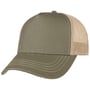 Boné Trucker Rapper Canvas azeitona leve