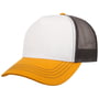 Boné Trucker Rapper Canvas cinzento - amarelo