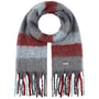 Cachecol Soft Colour Check by Seeberger cinzento - bordeaux