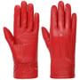 Luvas em Pele Spencer by Seeberger vermelho