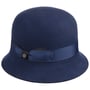 Chapéu Cloché Collana by Lierys azul marinho