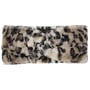 Faixa de Cabeça Rita Leão Fake Fur by Mayser bege - preto