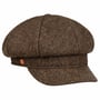 Boné Newsboy Coco Tweed by Mayser castanho escuro