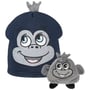 Gorro para Crianças Miki the Monkey azul marinho