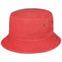 Chapéu de Pesca Washed Bucket by Lipodo vermelho