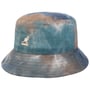 Chapéu de Tecido Tie Dye Bucket by Kangol azul