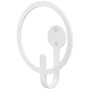 Gancho para Casaco Mr. Steed by Iserlohner Haken branco