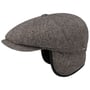 Boné Plano Hatteras Classic Ear Flaps by Stetson castanho escuro