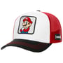 Mario 2 Boné Trucker by Capslab vermelho