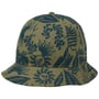 Chapéu de Algodão Hibiscus Print Bucket by New Era azeitona