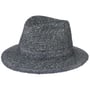Chapéu de Palha Classic Twotone Traveller azul marinho