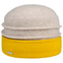 Gorro de Lã Fresada Twotone Woolmark by Seeberger amarelo