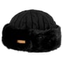 Gorro Cable Knit Faux Fur by Barts preto