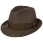 Chapéu de Pêlo Nilo Premium Trilby by Borsalino taupe