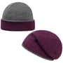 Gorro Reversível Twotone by bedacht cinzento