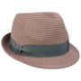 Chapéu de Palha Katalia Trilby by Seeberger laranja