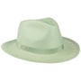 Chapéu Panamá Velvoa Fedora by Seeberger verde menta