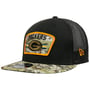 Boné 9Fifty Salute to Service Packers by New Era preto