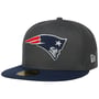 Boné 59Fifty Patriots by New Era antracite