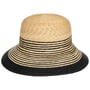 Chapéu de Palha Anti UV Clea Twotone by Mayser natureza - preto
