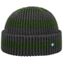 Beanie Twotone Stripes by Hammaburg verde