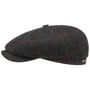 Boné Plano Hatteras Gallanger Wool by Stetson preto - cinzento