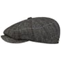 Boné Plano Hatteras Gallanger Wool by Stetson cinzento - preto