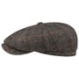 Boné Plano Hatteras Gallanger Wool by Stetson bege - preto