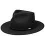 Chapéu de Lã Vestridge Fedora by Stetson preto