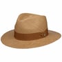 Chapéu Panamá Twotone Stripes Traveller by Lierys natureza - castanho