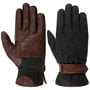 Luvas em Couro Nappa Twotone Goat by Stetson castanho escuro