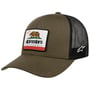 Boné Trucker Cali by alpinestars azeitona