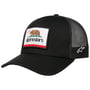 Boné Trucker Cali by alpinestars preto