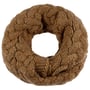 Cachecol Tubular Travola by Seeberger castanho claro