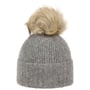 Gorro com Bainha Ardina by Seeberger cinzento
