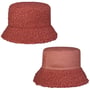 Chapéu Reversível Teddy Fur by Seeberger rosa velha
