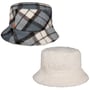 Chapéu Reversível Doriet Check Bucket by Mayser azul