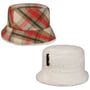 Chapéu Reversível Doriet Check Bucket by Mayser camel