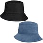 Chapéu Reversível Cord Denim Bucket by bedacht azul
