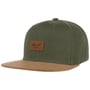 Boné Snapback Suede 6 Panel Classic by Reell azeitona