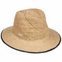 Chapéu de Palha Jalima Traveller by Seeberger natureza - preto