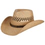 Chapéu de Ráfia Rifterson Western by Stetson natureza