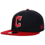 Boné 59Fifty MLB Ac Perf Emea Guardians by New Era azul marinho