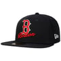 Boné 59Fifty Script Team Red Sox by New Era azul marinho