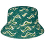 Chapéu de Pesca Wave Camo by Kangol azul petróleo