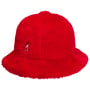 Chapéu de Tecido Faux Fur Casual by Kangol vermelho