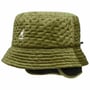 Chapéu de Tecido Dash Quilted Bin by Kangol azeitona