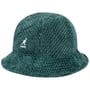 Chapéu Velour Slub Casual by Kangol azul petróleo