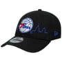 Boné 9Twenty NBA Tip Off 76ers by New Era preto